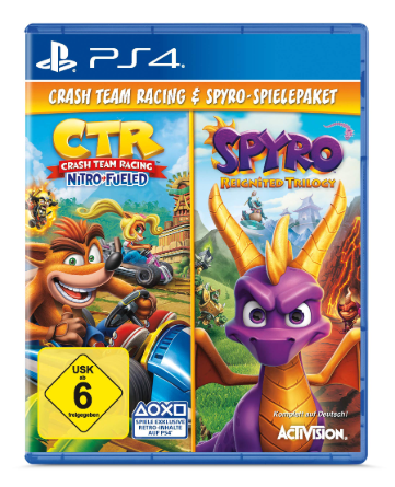 Подробнее о "Spyro Reignited Trilogy + Crash Team Racing Nitro Fueld /П2/194621"