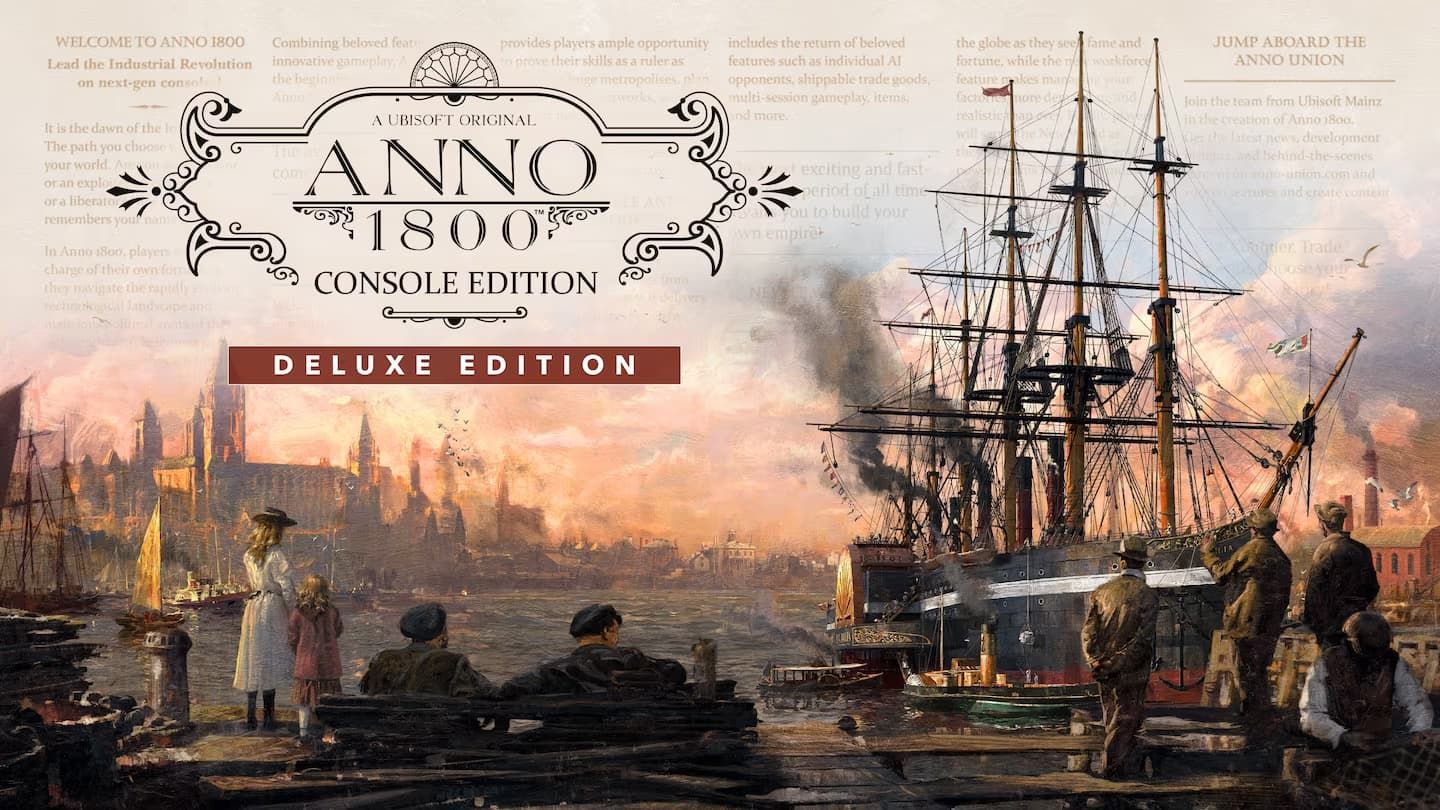 Подробнее о "Anno 1800 Deluxe Edition"