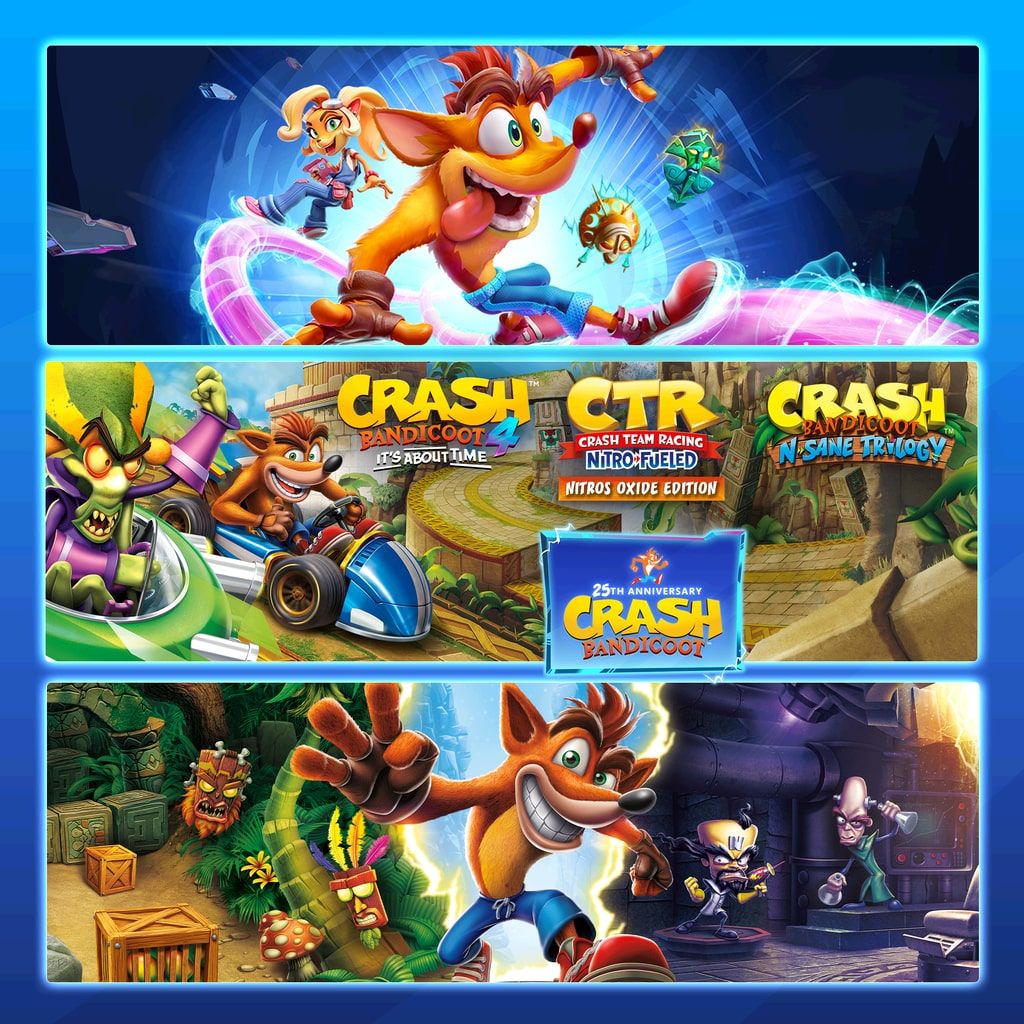 Подробнее о "Crash Bandicoot — Crashiversary Bundle П2"