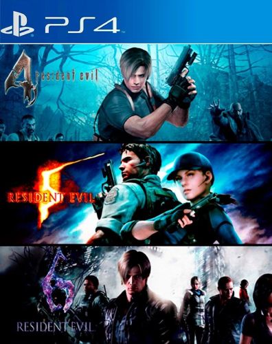 Подробнее о "Resident Evil Triple Pack 4/5/6 П2/ 107261 / PS4-PS5"