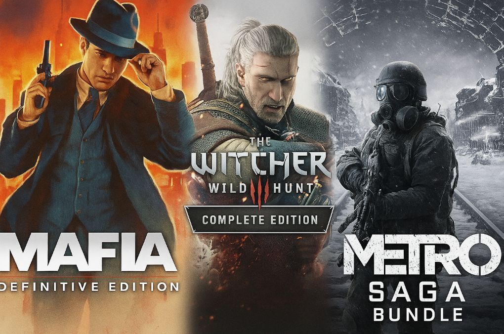 Подробнее о "Xbox one /series ігри Mafia: Definitive Edition, Witcher 3, Metro Saga"