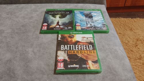 Подробнее о "XBOX ONE. Battlefirld: Hardline, Star Wars: Battlefront, Dragon Age: Inkwizycja - новые диски"
