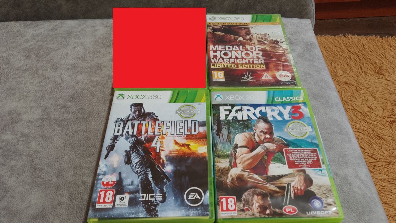 Подробнее о "XBOX360 Battlefield 4  2 dvd, Farcry 3, Medal Of Honor - Warfighter. новые диски"