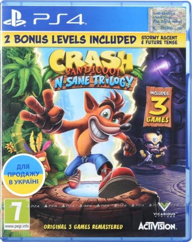 Подробнее о "Crash Bandicoot N. Sane Trilogy П2/114595/PS4-PS5"