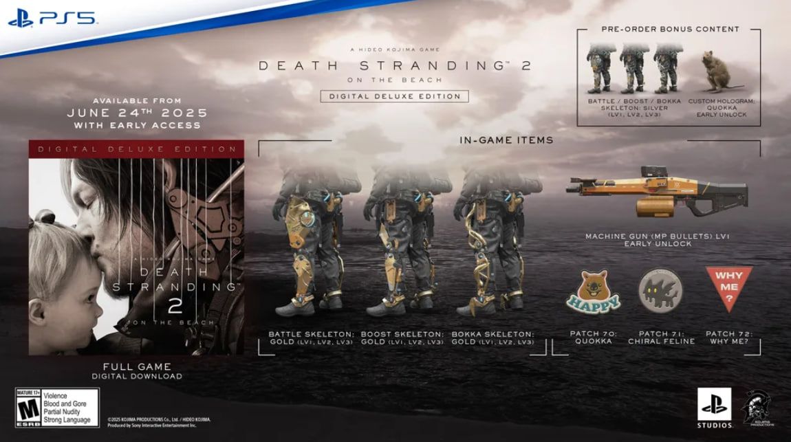 Подробнее о "Death Stranding 2 Deluxe Edition + Pre-order bonus .  П2  .  198485"