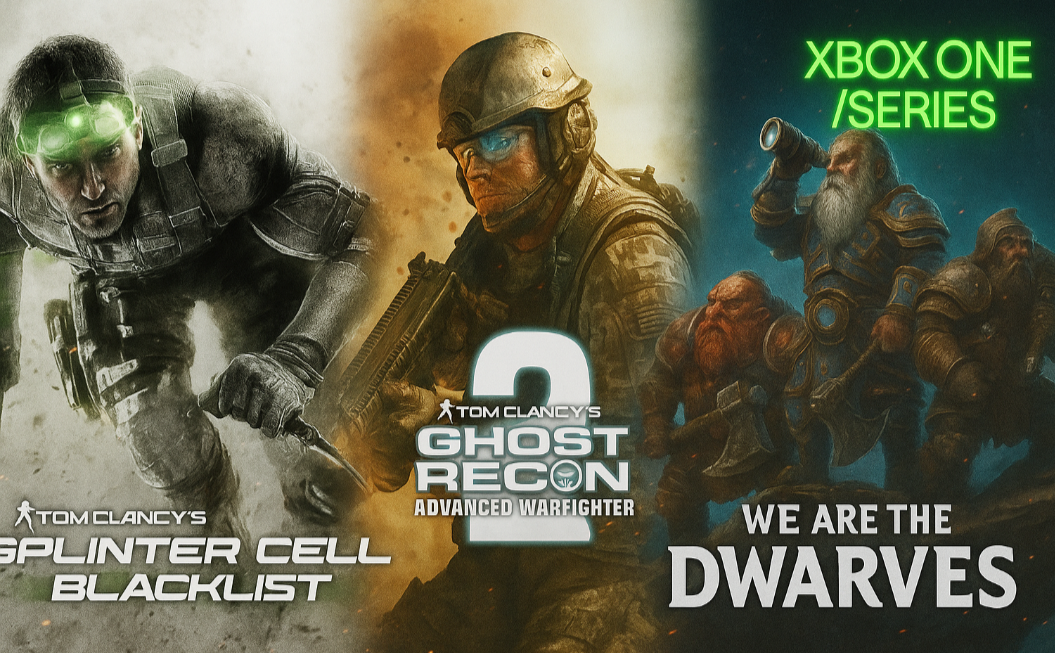 Подробнее о "Xbox one/series aккаунт з іграми: Splinter cell Blacklist та інші"