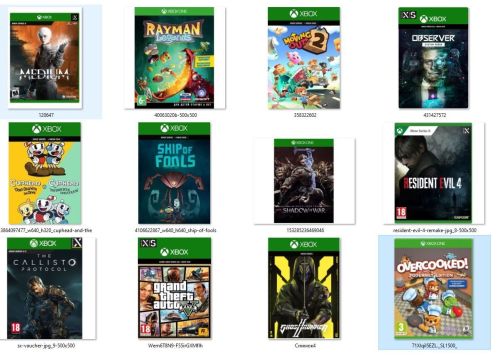 Подробнее о "Resident evil 4, Callisto Protocol, GTA 5, Cuphead (Xbox Series S, X)"