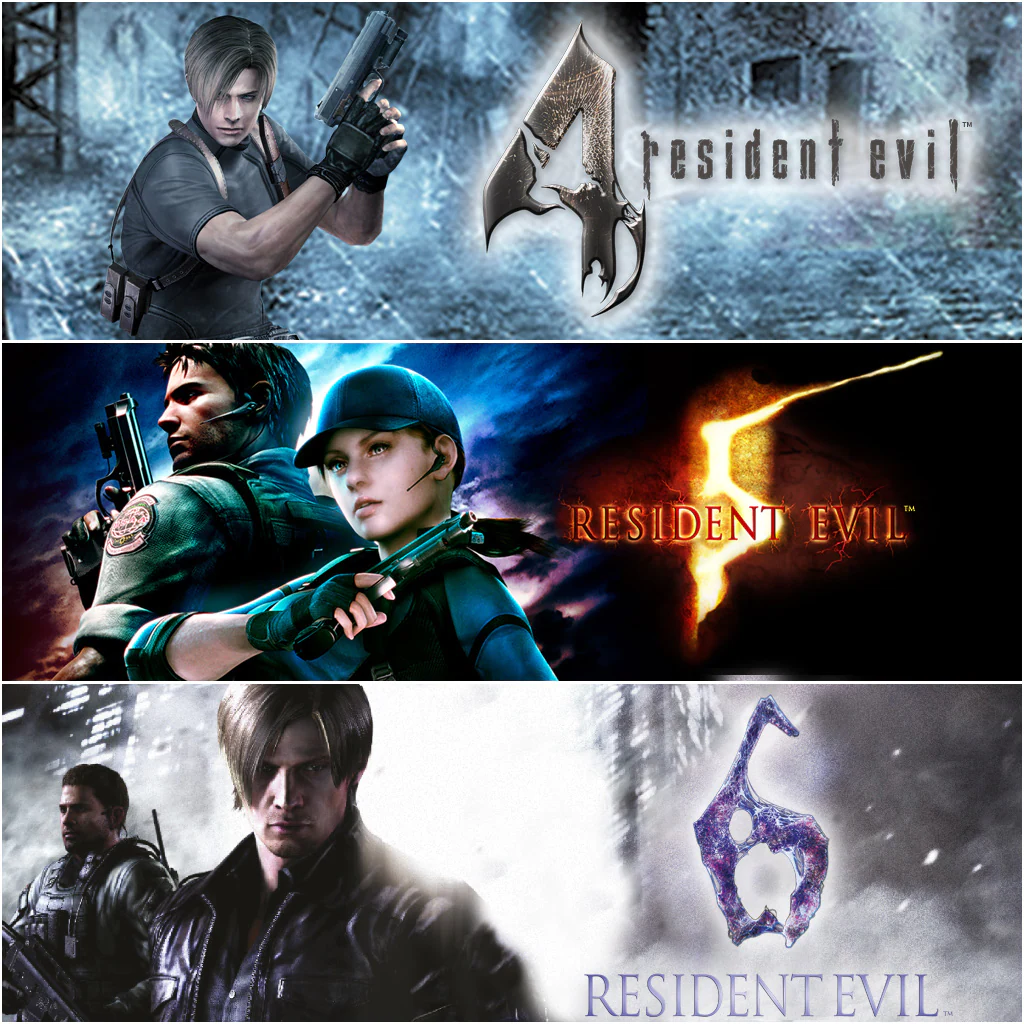 Подробнее о "Продам три игры Resident Evil 4+5+6 Triple Pack / П2 / 195475"