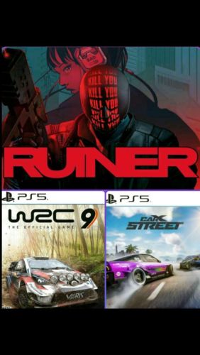 Подробнее о "Продам полный аккаунт с почтой с тремя классными играми WRC9,Ruiner,CarXStreet."