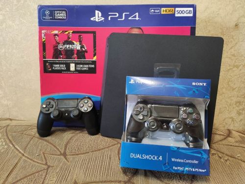 Подробнее о "Sony Playstation 4 Slim 500 Gb Прошивка 9.0"