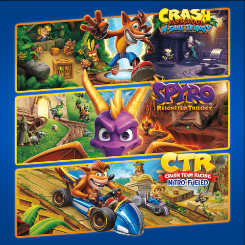 Подробнее о "продам п2 Crash + Spyro Triple Play Bundle 188794 ПРОДАЖА"